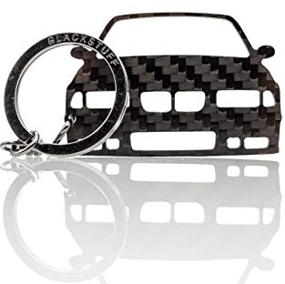 BlackStuff Porte-Clés En Fibre De Carbone Compatible Avec M3 E36 Voiture