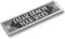The Metal Foundry Please Remove Your Shoes Metal Door Sign. Art Deco Style Home Decor Accessories Door Or Wall Aluminium Plaque. Handmade In England.