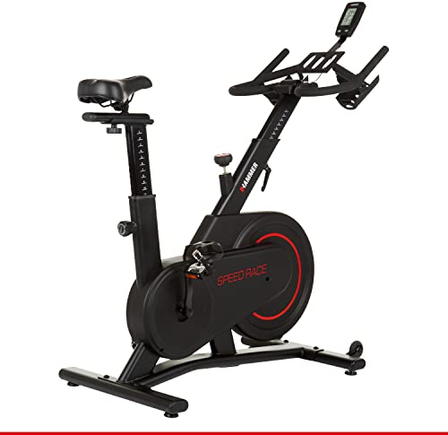 HAMMER Speedbike Speed Race, Indoor Cycle, 16 kg Schwungmasse, Kinomap & BitGym
