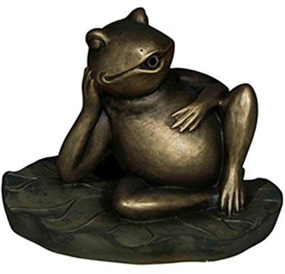 Bermuda Relaxed Frog Pond Spitter Water Feature