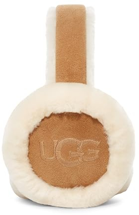 UGG® Damen Embroidered Logo Ohrenschützer Hütte Braun ONE Size