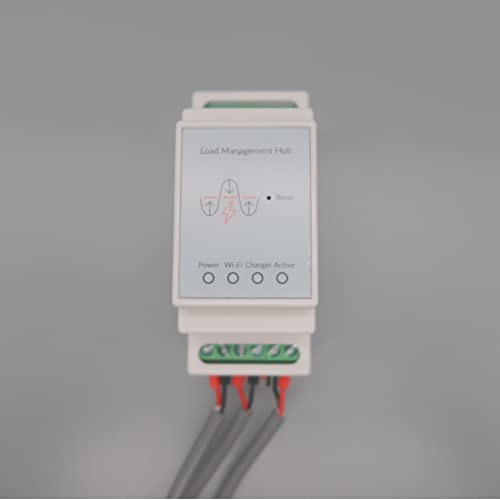 Entratek Lastmanager Set für Power Dot Fix 22 kW PV-Überschussladen & Lastmanagement Hub & (100 A)