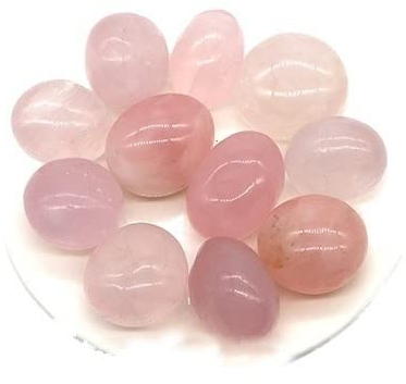 1 Set Natursteine, runde Kristalle und Heilsteine, Kies, Reiki, getrommelt, Achate, Edelstein, Heimaquarium, Dekoration (Color : Rose Quartz S, Size : 100g)