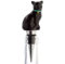 Ceramic Universal Bottle Stopper Wine Bottle Gothic Black Cat