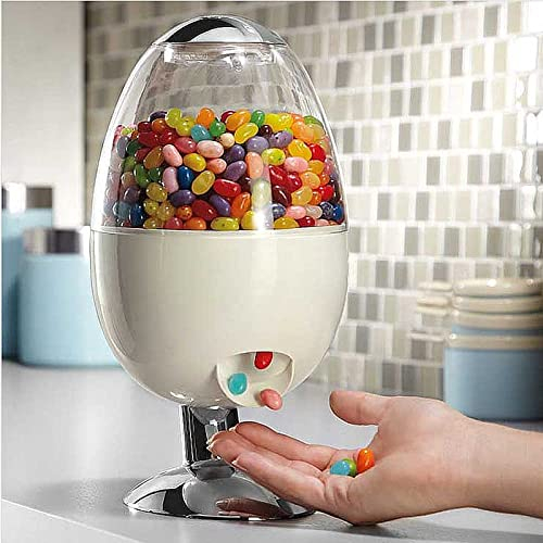 THREMA Supply Automatic Candy Machine, 11.2 Inch Candy Vending Machine, Fun Candy & Nut Dispenser, Perfect for Birthdays, Parties, Christmas
