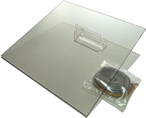 Kaminscheibe SENDEO Schott ROBAX Glaskeramik (5mm, 320x320mm)