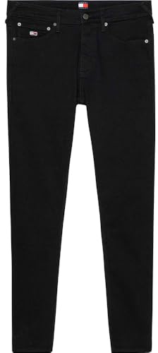 Tommy Jeans Damen Jeans Hose Nora Stretch, Schwarz (Denim Black), 30W/27L