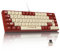 ATTACK SHARK Attack SAHRK AK680 Wired Gaming Keyboard Red&White/Brown Switch