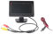 Monitor per Auto con Display TFT da 4,3 Pollici con Parasole Monitor per Retromarcia, Display LCD a Colori Monitor per Telecamera per Retromarcia Monitor per Auto Impermeabile