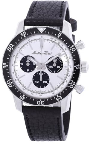 Mathey-Tissot 1968 Chronograph Automatik Silber Zifferblatt Herrenuhr TYPE1968SN, Modern