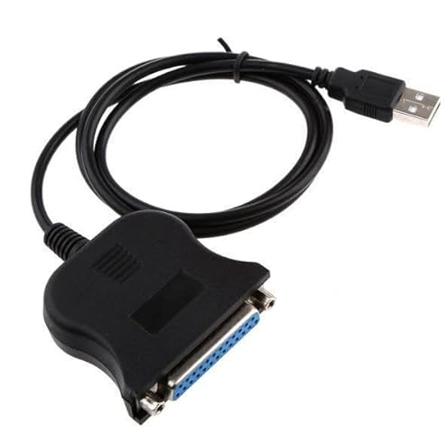 BaotyJie 5xUSB 2.0 auf DB25 Parallel Drucker LPT Adapter Blei 1284 für Laptop