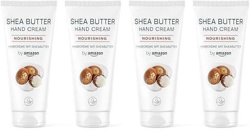 by Amazon Crème pour les mains au beurre de karité 2 x 100 ml (Lot de 2)
