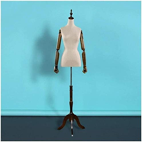 FHPEWXDG Schneiderpuppen, Schneiderbüste, weiblicher Torso, Schneiderbüste, Arme, leicht zu bewegen, Hochzeitskleid