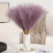 VIDSTW 30 Stück Pampasgras 55 cm Künstlich Trockenblumen Deko Getrocknete Blüten Flauschig Faux Pampasgras Boho für Zuhause Hochzeit (Lila)