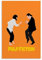 MUIBAV Pulp Fiction Poster auf Leinwand, Wandkunst, Cover, Zimmer, Vintage, ästhetisches Poster, dekorativ für Wohnzimmer, Schlafzimmer, 40 x 60 cm, ungerahmt, 7