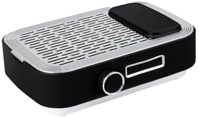 Aspirador UñAs, Aspirador de uñas de gran potencia, 150W, servilletas for uñas, Material profesional recargable, herramientas de manicura y pedicura, ventilador for polvo de uñas Adecuado Para El Hoga