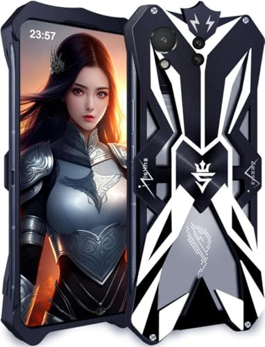 SNOWtreeAA Coque de Téléphone Métal Créative pour ASUS ROG Phone 9 5G. Cover Etui pour ROG9, Coque de Téléphone de Jeu Gaming ROG Phone9