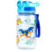 MHwan Kids Water Bottles, 600ml Robust and Shatterproof, Leakproof Water Bottle Kids with Straw, BPA-Free, Beautiful Boys Girls Water Bottles for School Travel, Portable Childrens Water Bottle