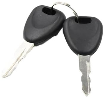 Serrure de Hayon Voiture Convient pour DACIA Renault LOGAN SANDERO TWINGO 7701367940 6001551102 Serrure de couvercle de coffre de hayon de voiture à double clé Hayon Serrure Serrure