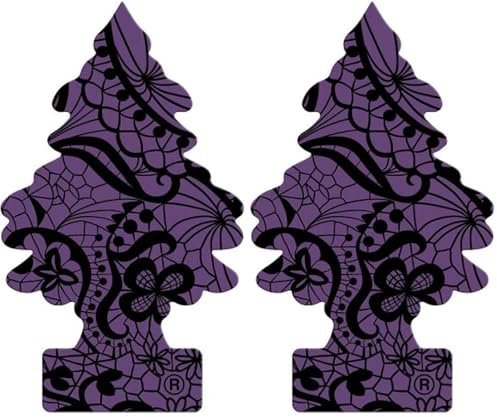 Little Trees Air Freshener Tree MTR0075 Midnight Chic Fragrance For Car Home Boat Caravan - Single Pack (Pack of 2)