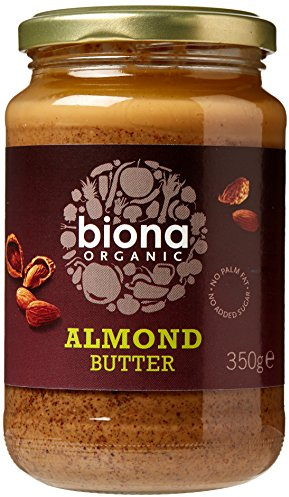 Biona Organic Almond Butter 350g (Pack of 2)