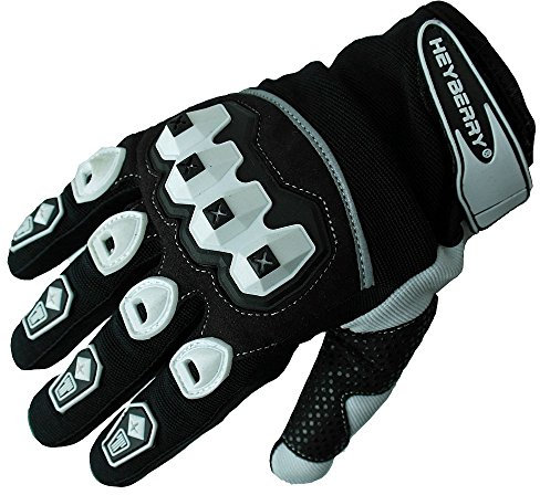 HEYBERRY Motocross Offroad MTB MX Handschuhe schwarz weiß Gr. XL