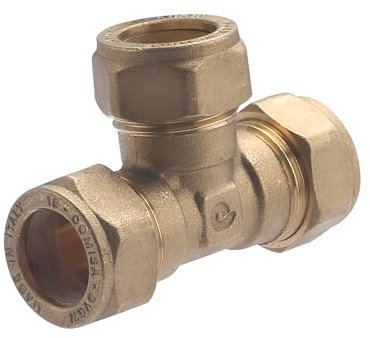 Raccord bicone (a Visser) pour Tube Cuivre Té Egal Ø18 NOYON & THIEBAULT