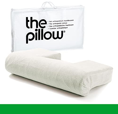 The Pillow Orthopädisches Kissen - Einzigartiges 3-teiliges Design zur Unterstützung der Natürlichen S-Form - Reduziert Nacken- und Rückenschmerzen
