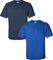 GILDAN Men's Ultra Cotton Adult T-Shirt, 2-Pack Red/Navy