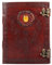 OVERDOSE Pankh with Stone Journal Notebook Handgemachtes Leder Journal Reisetagebuch Schreib journal Organizer planer Tagebuch Size Size 6x8 inches | 15x20 cm