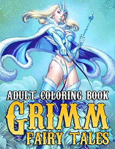 Grimm Fairy Tales Adult Coloring Book