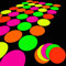 25 Blatt Neon Papiere, Glühen Party Dekoration Liefert DIY Tanz Fläche Bewegt Spiele Klassischer Twister UV Reaktive Mehrfarbiger Karton für Schwarzlicht Neon Geburtstag, 5 Farben, Fluoreszierend