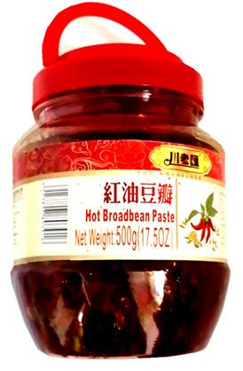 CLH Chuan Lao Hui Red Chili Soy Bean Paste 500g (Pack of 1)