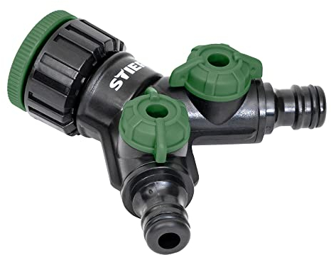 STIER 2 Wege-Ventil/Verteiler Premium 33,3mm G1 und 26,5mm G3/4