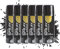 Etrexonline Pintura Spray Multicolor Profesional 400ml Adecuado Metal Madera y Plástico - Color Negro Mate (Paquete de 6)