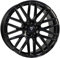 MB Design Felge KV4 7.5Jx18 ET45 5x120 Glanzschwarz kompatibel mit BMW 1 2 3 X3 X4 Z4