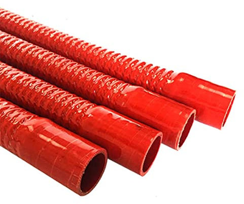 ID 30-100 mm Universal-Silikon-Flexschlauch Kühlerrohr für Lufteinlass Hochdruck-Hochtemperatur-Gummiverbinder-500 mm, ID 60 mm