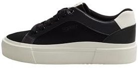 ESPRIT Damen Lace-up Sneaker, Schwarz, 42 EU