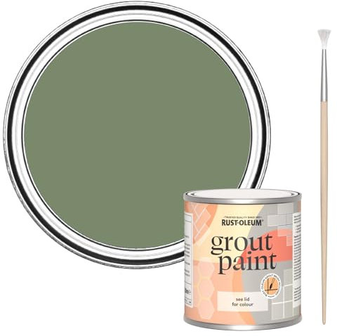 Rust-Oleum Green Ultra-Durable Grout Paint - All Green 250ml