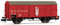 HN6644 Gedeckter Güterwagen Gs206 Früh-Kölsch, DB, Ep. IV