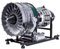 JOENI TECHING Turbofan Motor Model Kit, 1/10 Doppelspule Flugzeuge Turbojet Engine Metall Motor Modell Bausatz für Erwachsene, Physikalische Experiment Spielzeug - 1000+Teile