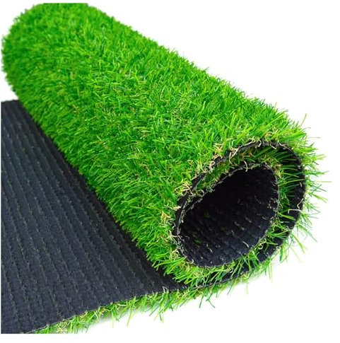 Artificial Grass Outdoor Rug Synthetic Fake Faux Grass Garden Lawn Landscape Perfect for Landscape Green 1M*1M Artificial Grass Turf Indoor Turf (1MX1