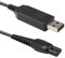 Sharelove HQ8505 Charger Compatible with Philips Shaver Charger Cable, 15 V USB Charging Cable for Philips Series 5000 HQ5 HQ6 HQ7 HQ8 HQ9 PT7 RQ11 RQ12 Electric Razor USB Charging Cord