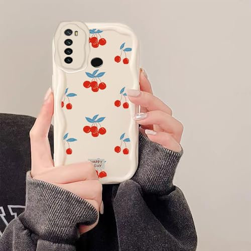 PAIXIKYZ Compatible avec Xiaomi Redmi Note 8 2021/Redmi Note 8 Coque Silicone Souple Design Ondulé Lisse et Crémeux