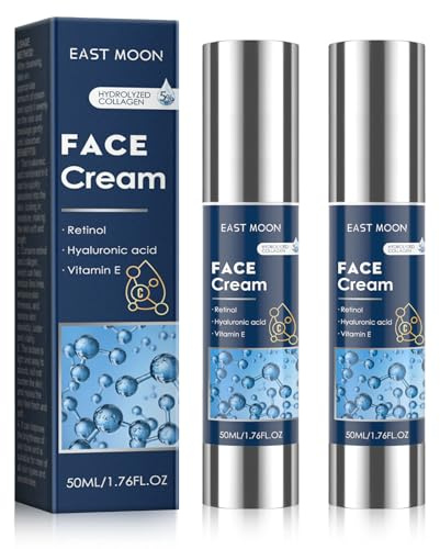 MADGININE 2 Bottles Of Face Cream For Men Man For Men Eye Bag Treatment And Facial Lotion For All Skin Tones Wrinkle And Dark Spot Facial Moisturizer