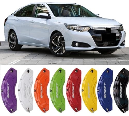 4pc Brake Caliper Covers Compatible Front Rear for HONDA CRV CR-V Accessories (Green)