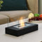 BRAVECOW Tabletop Portable Bio Ethanol Fireplace Table Top Heater for Outdoor & Indoor Fire Pits Bowl Pot Clean-Burning Smokeless Rectangular Fireplace