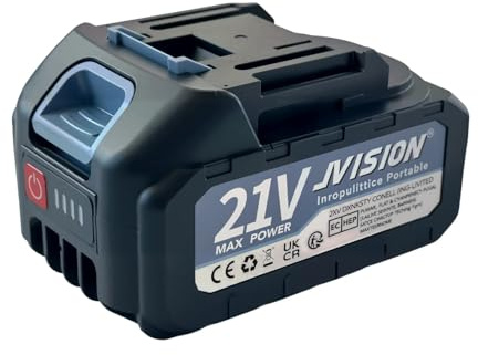 JVISION Cordless Pressure Washer 21V Li-ion Rechargeable Battery