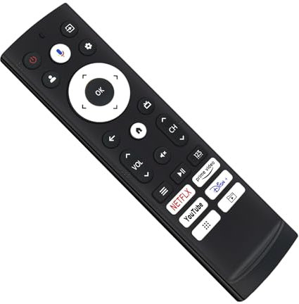 PERFASCIN ERF3Y90H Replaced Voice Remote fit for Hisense 65-Inch Class QD7 Series QLED 4K UHD Smart TV 65QD7N 75QD7N 85QD7N, 2024 Model