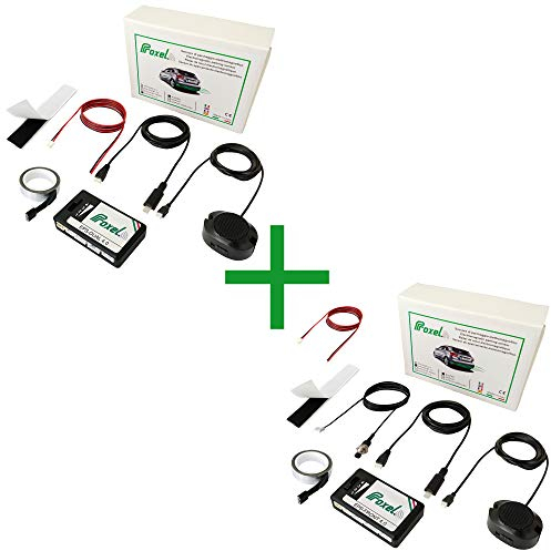 Proxel - Sensori di parcheggio elettromagnetici invisibili, Anteriore + Posteriore, Senza Forare il Paraurti, Universale e Originale